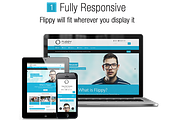 Flippy-Creative Responsive Template, a Bootstrap Template by webyzona (Thumbnail 2 of 5)