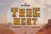 True West Type, a Font by uncurve (Thumbnail 1 of 7)