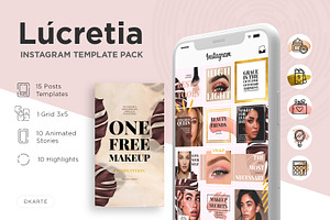 Instagram Template Pack - Lucretia