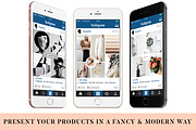 50 Voguish Instagram Pack, a Templates & Theme by IsikChic (Thumbnail 6 of 6)