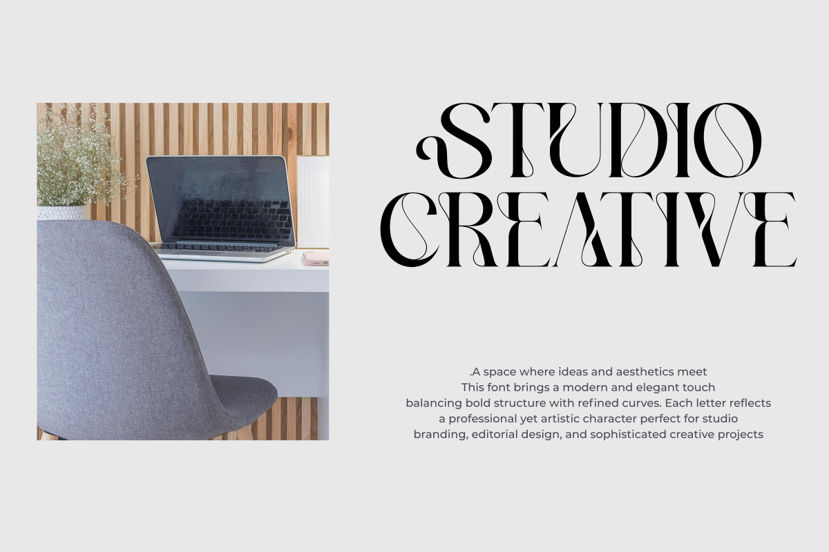 Brivonne Royale, a Serif Font by zaaintype (Photo 2 of 12)