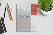 Unite Annual Report, a Brochure Template by Elite_Standard (Thumbnail 1 of 15)
