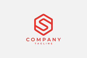 Abstract Letter S Hexagon Logo, a Branding & Logo Template by Vectorium Studio