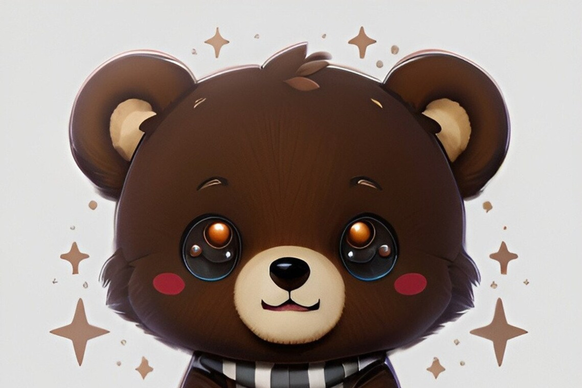 Procreate Cute Chibi Bears Stamps, a Brush Add-On by OneBerryCreations (Photo 4 of 10)