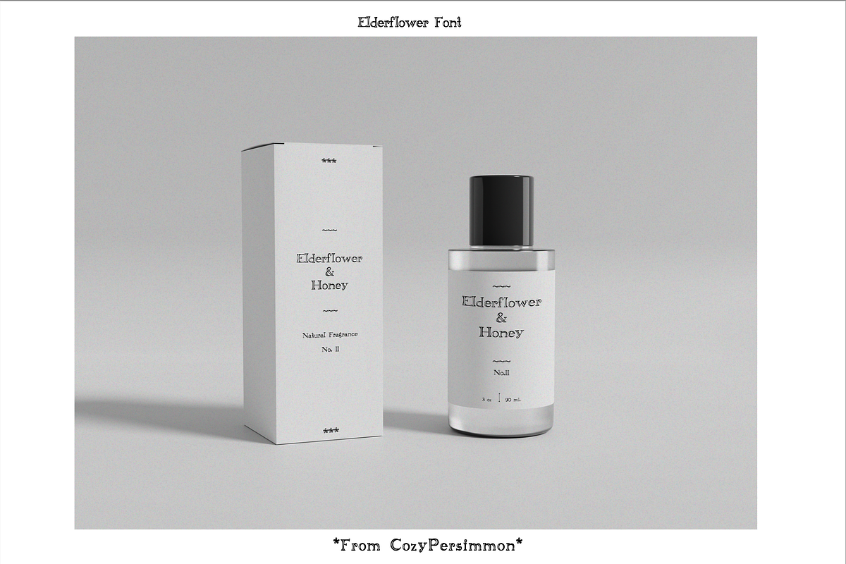 Elderflower Serif Font, a Serif Font by CozyPersimmon (Photo 6 of 8)