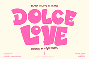 Dolce Love, a Handwritten Font by BBtypeStudios (Thumbnail 1 of 11)