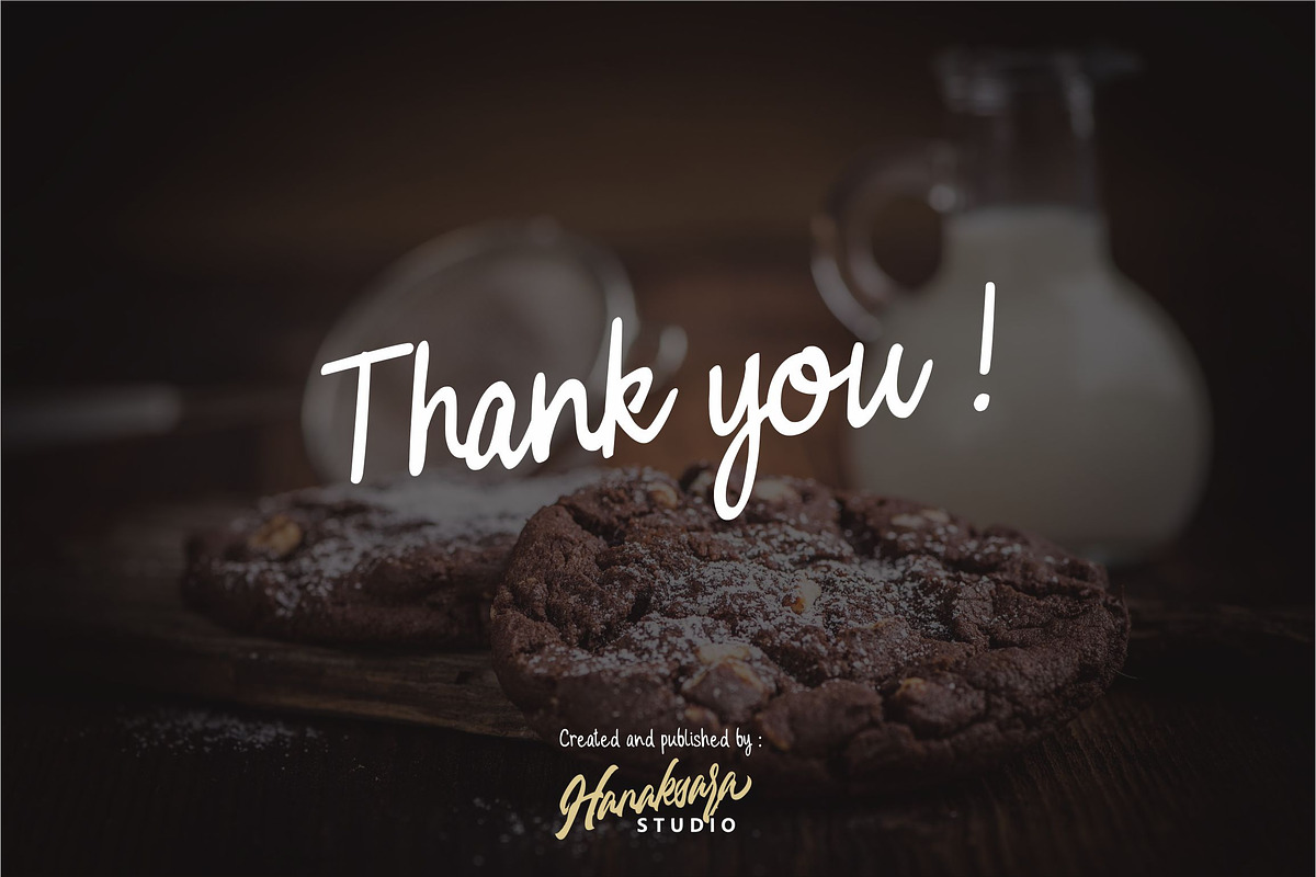 Milky Cookies - Font Duo, a Script Font by Hanaksara Studio (Photo 10 of 10)