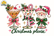 Christmas Cocktail PNG, an Object Graphic by Daisy Design (Thumbnail 1 of 3)