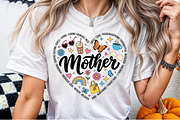 Retro Mothers Day, Mama Heart, Mom, a Seasonal Illustration by Sublimation Artist (Thumbnail 6 of 9)