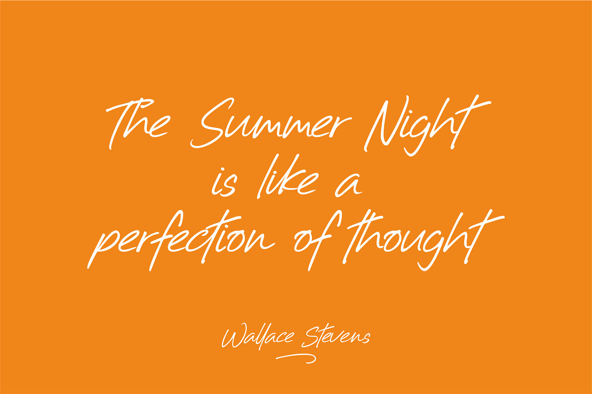 Billistone A Handwritten Font preview 7