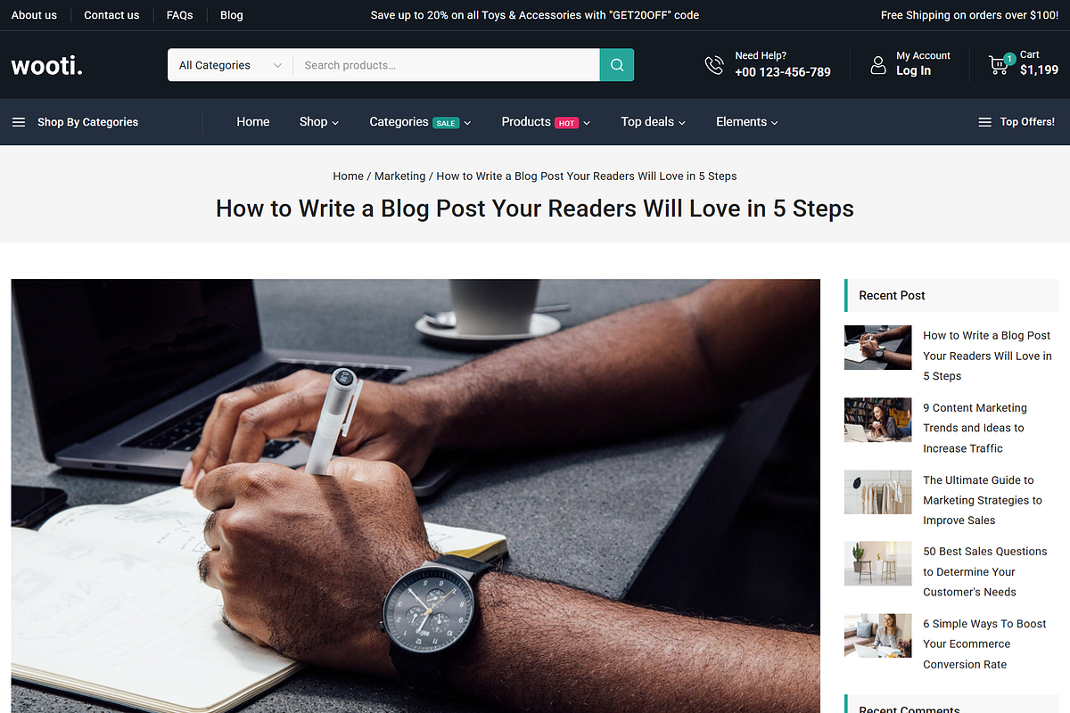 Ultimate Multipurpose WordPress, a WordPress Template by Design Spade (Photo 11 of 11)