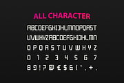 Pulseon Futuristic Display Font, a Sans Serif Font by Vadovastd (Thumbnail 2 of 9)
