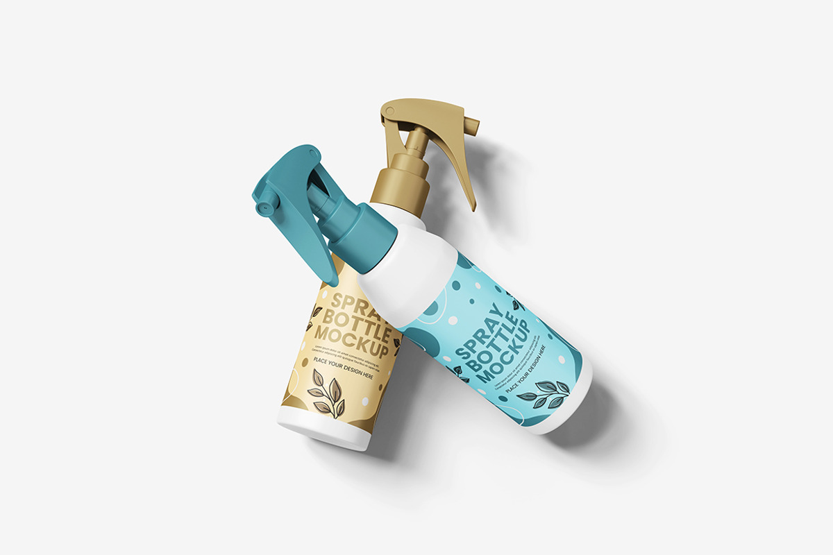 Spray Bottle Mockup, a Packaging Mockup by bimockup (Photo 4 of 6)