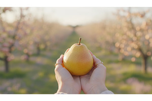 Pair of hands holding single ripe, a Food & Drink Photo by Igor Tichonow