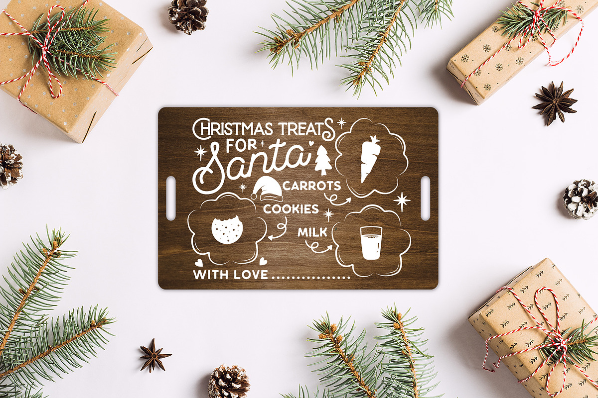 Santa Tray SVG Bundle, a Graphic by CraftlabSVG (Photo 9 of 12)