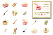 Paraffin therapy, wax from skin care, an Illustration by KeronnArt (Thumbnail 2 of 9)