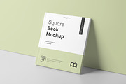 Square Book Mock up 2, a Books & Magazine Mockup by Yogurt86 (Thumbnail 7 of 18)