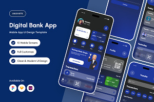 Nyimpen – Mobile Wallet UI Kit, an App Template by productype1