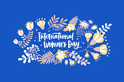 Women's Day floral cards, a Decorative Illustration by Good Studio (Thumbnail 5 of 7)