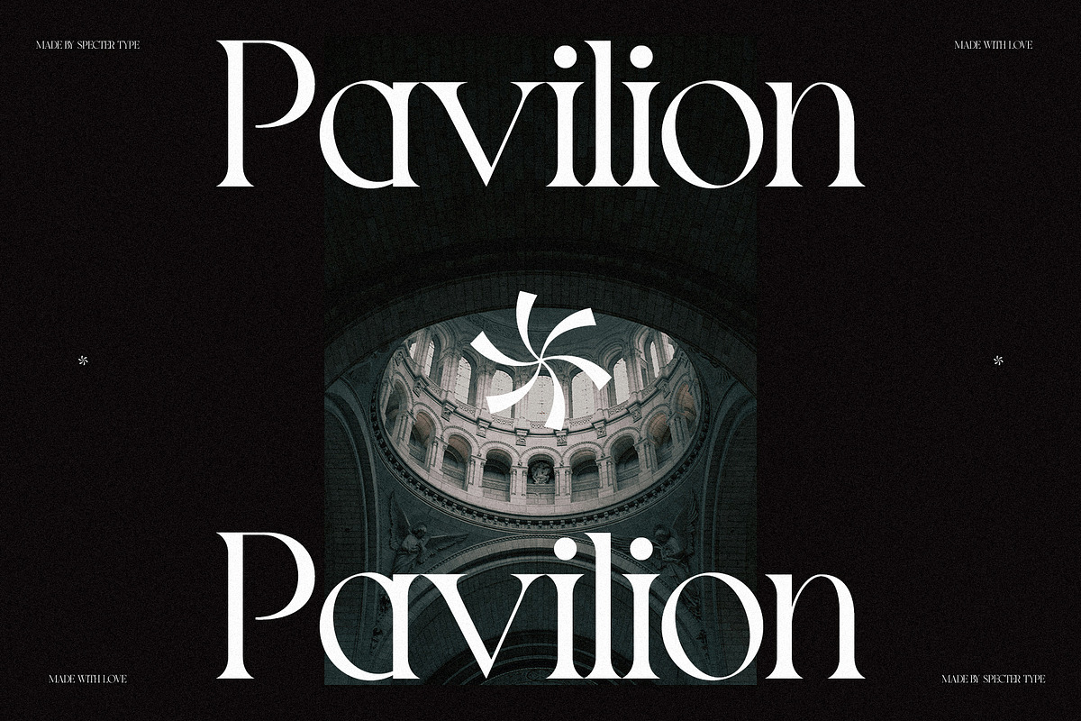 Pavilion - Elegant Display Serif, a Serif Font by spectertype (Photo 4 of 11)