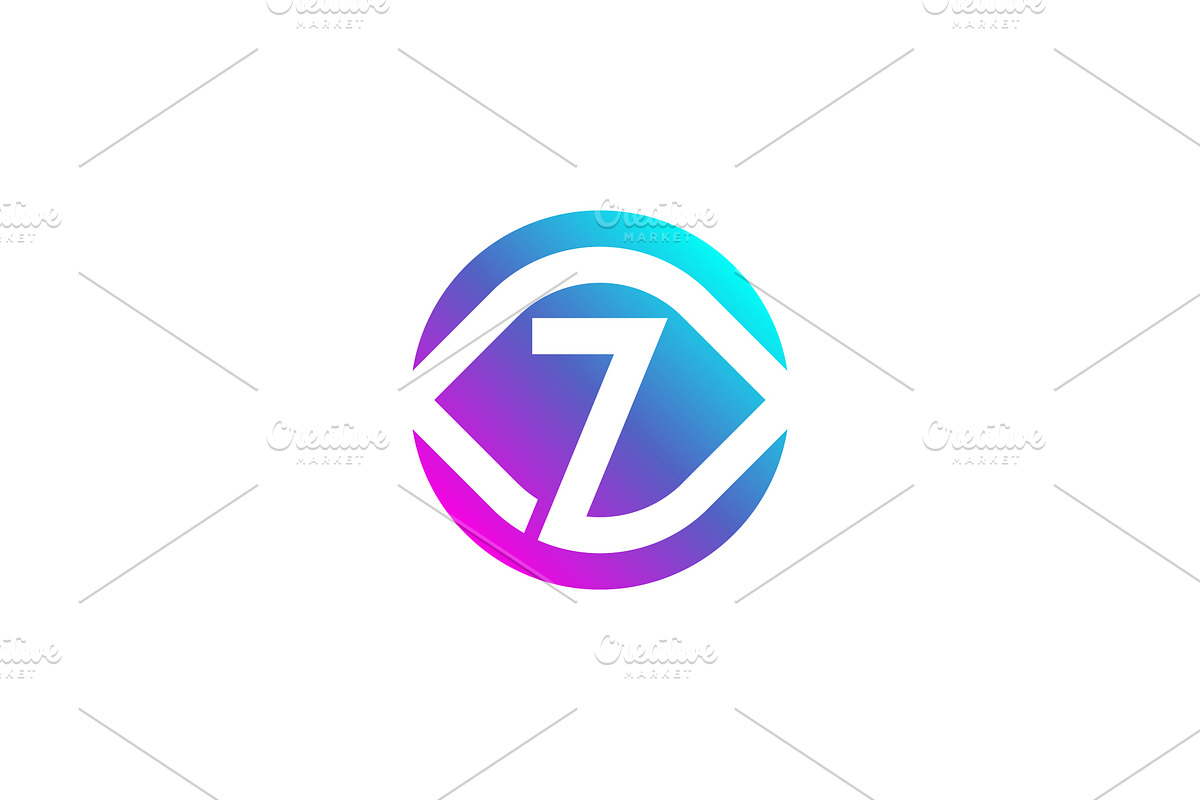 Initial letter Z eye vision logo, a Branding & Logo Template by Rasagama Studio