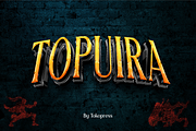 Topuira, a Serif Font by TokoPress (Thumbnail 1 of 10)