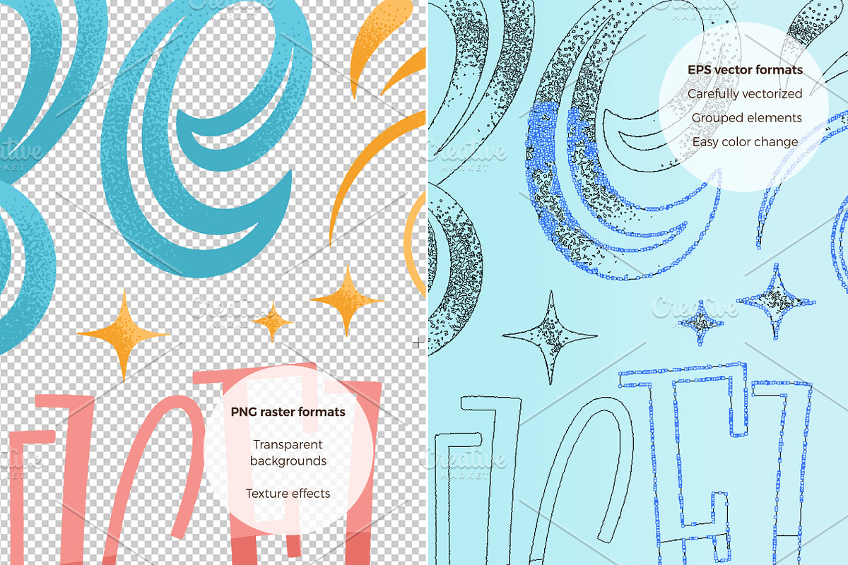 MOTIVATIONAL SET / 12+12 posters, a Decorative Illustration by bariskina (Photo 7 of 7)