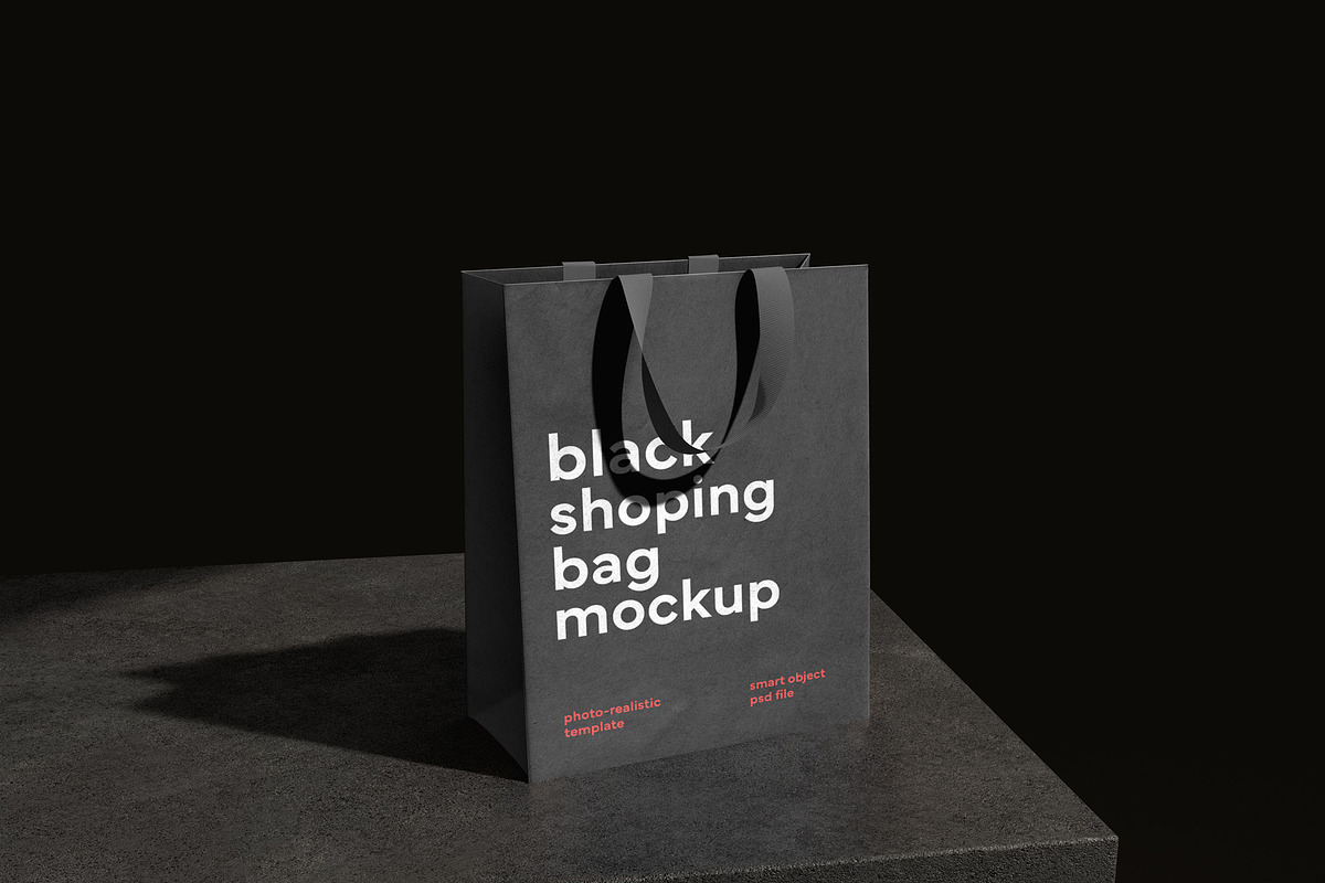 Shopping Bag Mockups, a Packaging Mockup by Graphicsfuel (Photo 14 of 21)