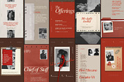 Bold Red Canva Instagram Template, a Social Media Template by And Done Studio (Thumbnail 4 of 8)