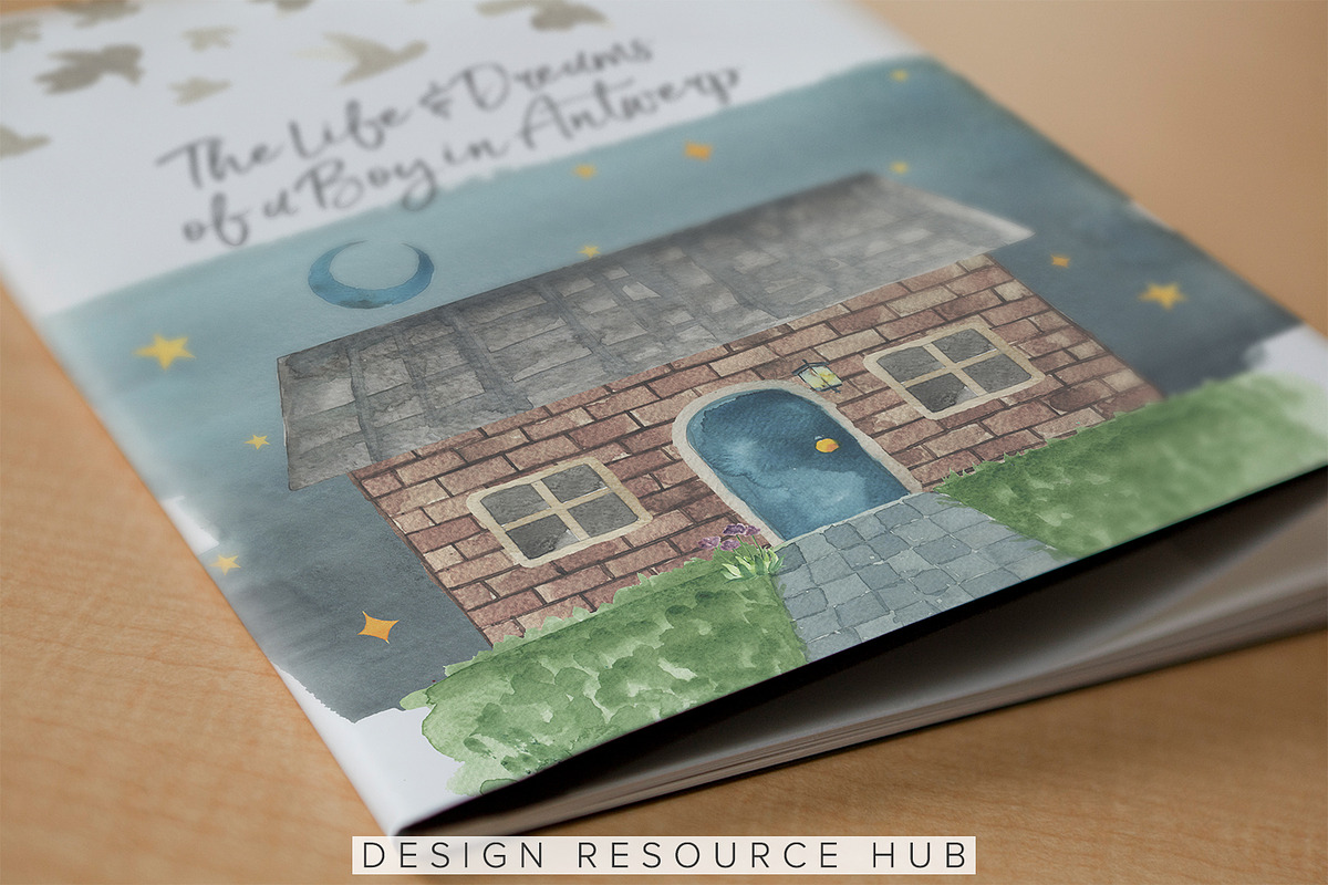 Watercolor Art Pack: Build A House, an Illustration by Design Resource Hub (Photo 10 of 10)