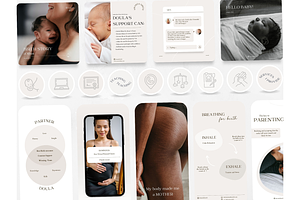 175 Doula Social Media BUNDLE