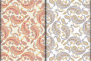 2 Paisley floral fabric patterns, a Pattern Graphic by antalogiya (Thumbnail 1 of 3)