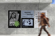 Glued Poster Mockup, an Advertising Mockup by graphicpages (Thumbnail 6 of 9)