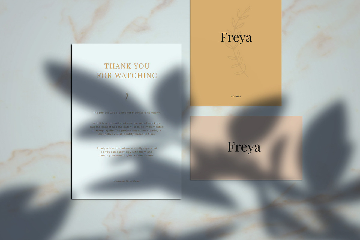 Freya Mockup Kit Scene Creator, a Books & Magazine Mockup by Mockstore (Photo 2 of 12)