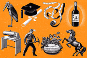 Iconic Mid-Century Engravings, an Icon by Piddix Archives (Thumbnail 3 of 4)