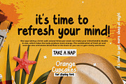 Orange Cupcakes – Fun Display Font, a Handwritten Font by Almarkhatype (Thumbnail 4 of 8)