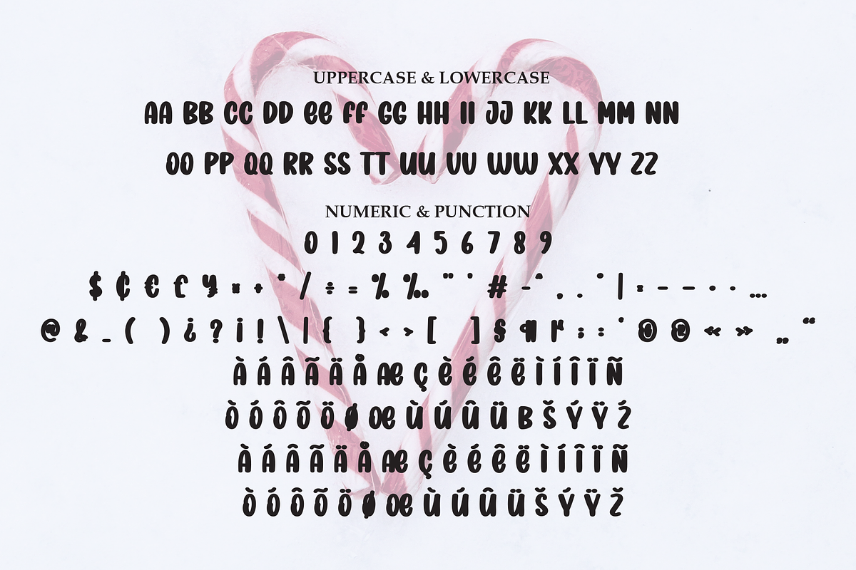 Candy Cane | Script Font, a Script Font by Scratchones (Photo 7 of 8)