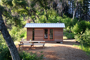 Saltbox Cabin Plans