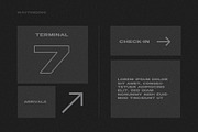 Wide Press - Extended Font, a Sans Serif Font by Visual Blends (Thumbnail 4 of 8)