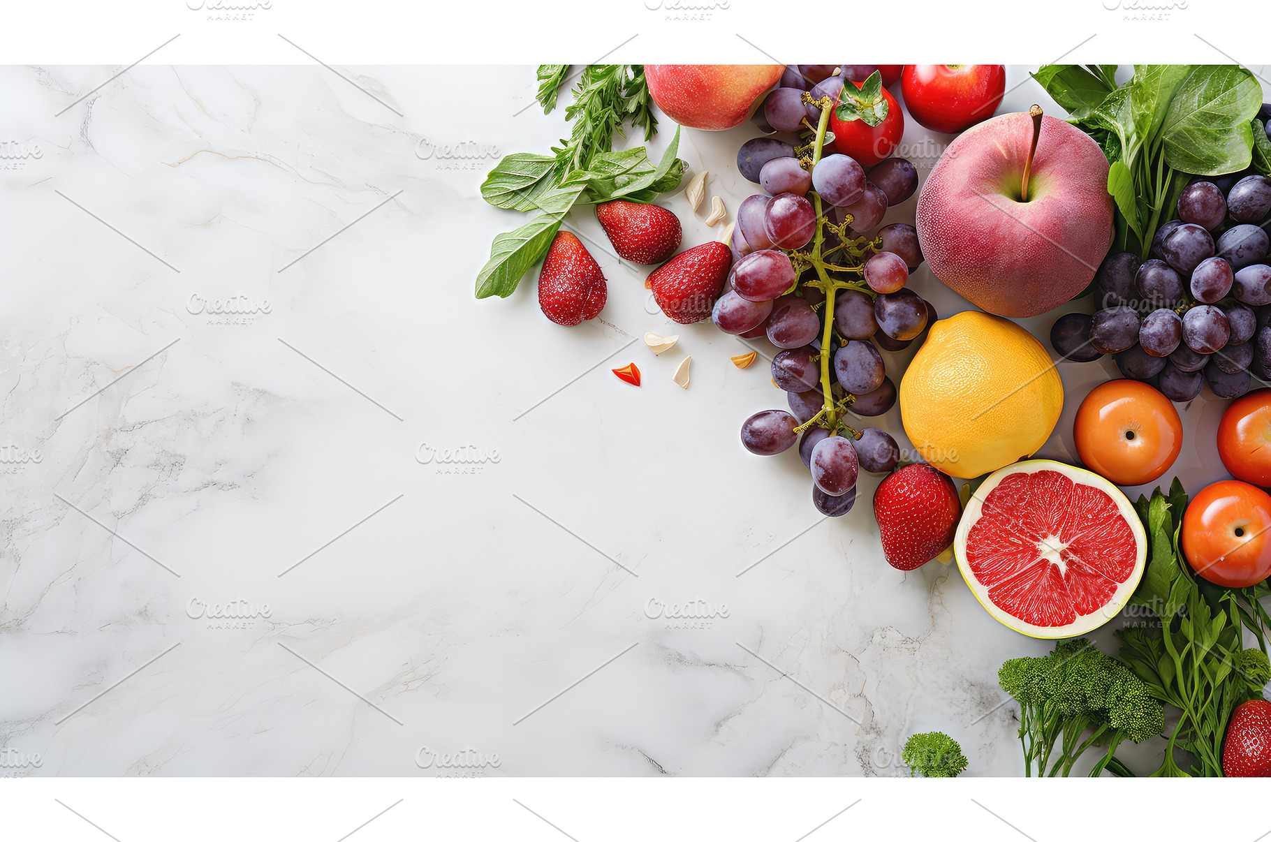 plate white food background ai, a Food & Drink Photo by pikepicture