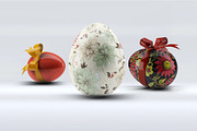 Easter Eggs Mock-Up, a Product Mockup by DesignRushMarket (Thumbnail 1 of 6)