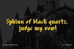 Blackholm - Blackletter Font