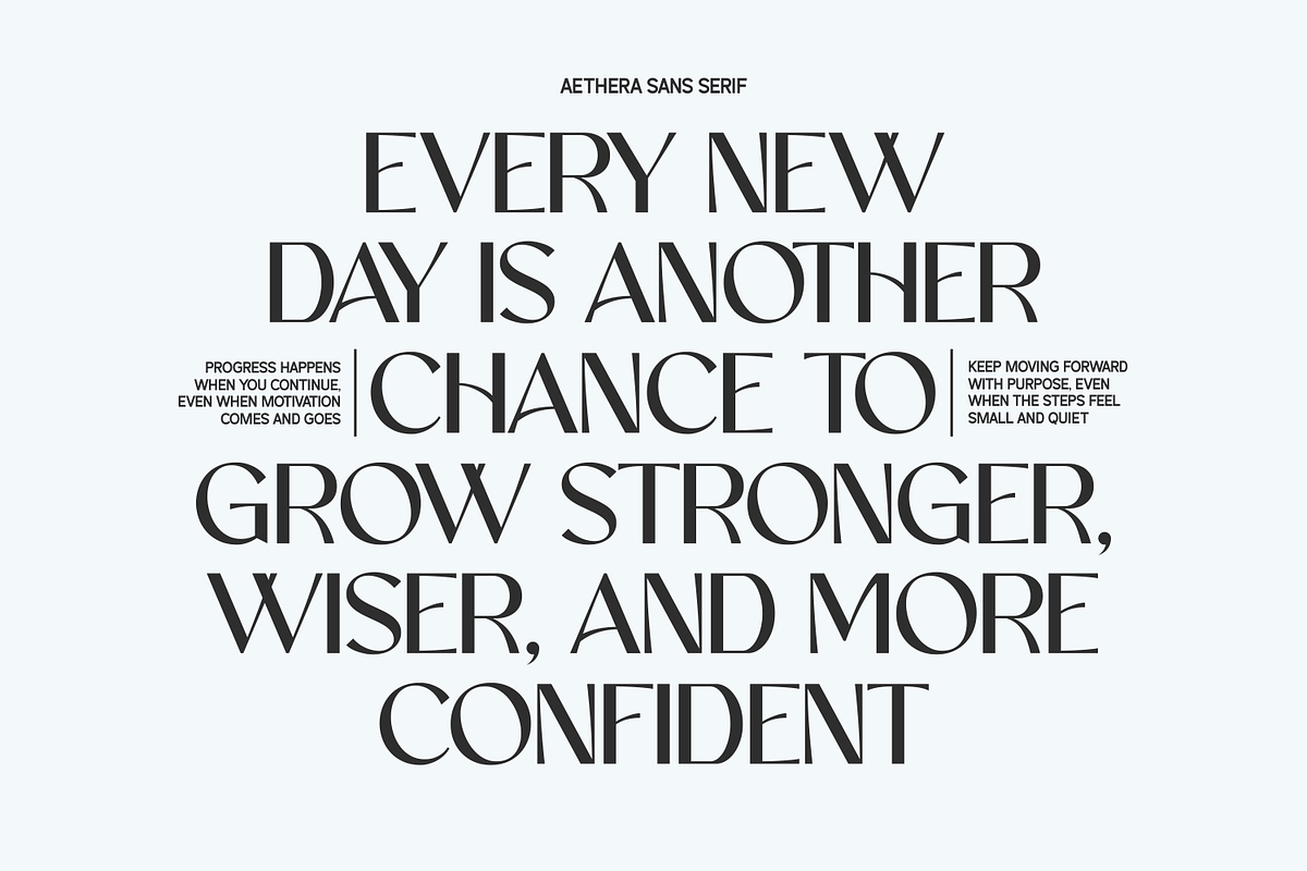Aethera Modern Stylish Serif Font, a Serif Font by Morand Union (Photo 5 of 7)