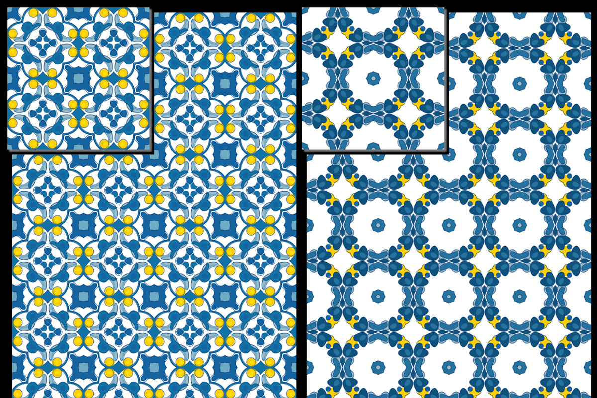Set 96 - 6 Seamless Patterns, a Pattern Graphic by Little Bird (Photo 2 of 7)