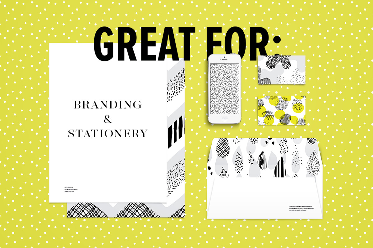 OVERLAP Pattern Bundle, a Pattern Graphic by Anugraha Design (Photo 5 of 7)