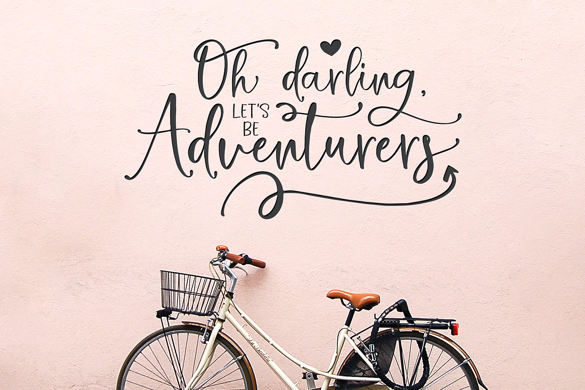 Hey Bombshell Font Family preview 3