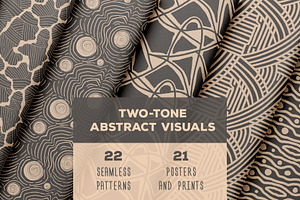 Two-Tone Abstract Visuals