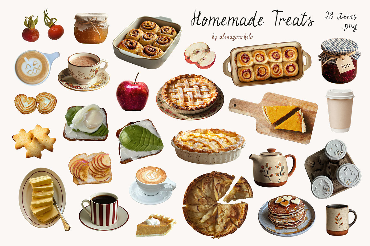 Fav Season - Autumn Collage Pack, an Object Graphic by alenaganzhela (Photo 9 of 12)