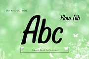 Flow Nib, a Script Font by Wow Magic (Thumbnail 2 of 3)