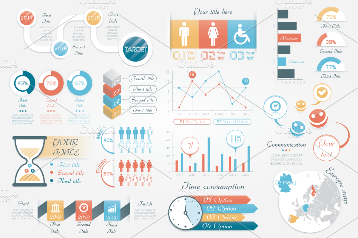 52% OFF Infographic Creator Kit, a Presentation Template by Infographic Paradise (Photo 5 of 7)